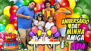 Sandy Mel, Millo, Tio Ka e Keltinho, bagunçaram muito no Aniversário da Lívia