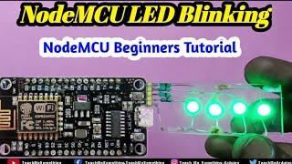 Nodemcu with blink LED bulb | NODEMCU LED BLINK tutorial [ESP8266] || NodeMCU ESP8266 LED Blinking