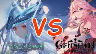 Genshin Impact AI VS My Game AI