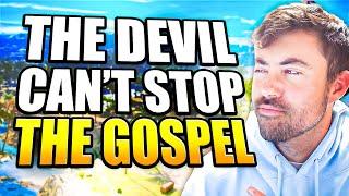 THE DEVIL TRIES TO STOP GOSPEL PRESENTATION - Christian Gamer Plays Warzone