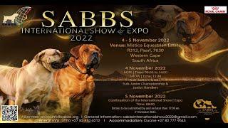 SABBS Annual International Show and Expo – 5 November 2022