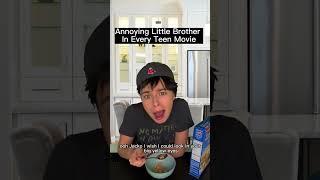 Annoying Little Brother in Every Teen Movie #parody #skit