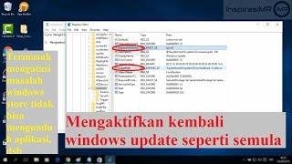 Cara Mengaktifkan Windows Update di Windows 10