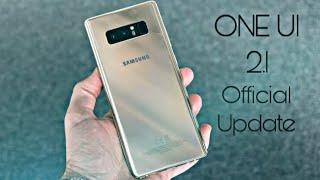 Samsung Galaxy Note 8 Official ONE UI 2.1 Update