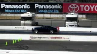 Camaro vs Toyota Truck Drag Race