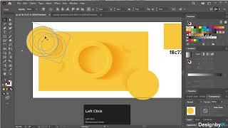 How to Create an Abstract Background in Adobe Illustrator| Designbyik