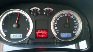 VW Bora 1.9 131 ps TDI Top Speed
