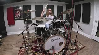 Mike Gerbitz drum cam Sweating Bullets Megadeth drum cover