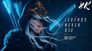 Legends Never Die (ft. Against The Current) [AI Upscaling 8K][UltraWide]