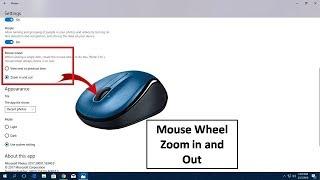 How to Enable Zoom in and out with Mouse Wheel in Windows 10 in Hindi