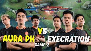 RAFFLESIA IS BACK SA LINE UP? | EXECRATION vs AURA PH GAME 1 JUICY LEGENDS TOURNAMENT