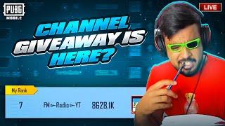 WIll We Reach Top In Popularity - Channel Giveaway? - PUBG Mobile - FM Radio Gaming
