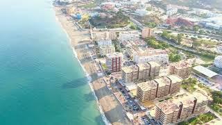 Costa Del Sol Drone View of Andalusia Marbella Malaga Fuengirola