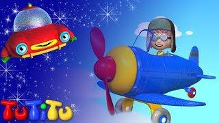 Canciones para dormir | Avión | Canciones para niños en Ingles con TuTiTu