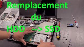 Remplacer son disque dur HDD par un SSD