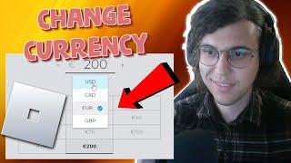 How To Change Currency In Roblox