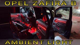 OPEL ZAFIRA B: ambient light