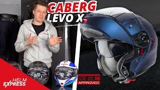 KLAPPHELM mit riesigem Sichtfeld & top Ausstattung - Caberg Levo X [Produktvorstellung]