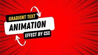 Gradient text animation || Color changing effect by CSS