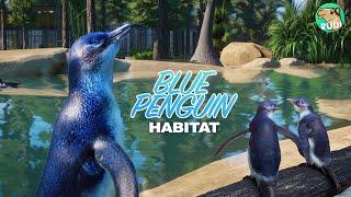 Realistic BLUE PENGUIN Habitat Speedbuild in Planet Zoo