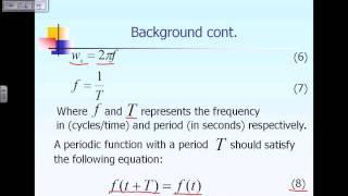 Lecture 1: Introduction to Fourier Series Part 1 of 2