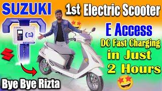 e-Access  -  SUZUKI INDIA's1st Electric Scooter [ Secretly Unveiled? ] || Electric Vehicles India