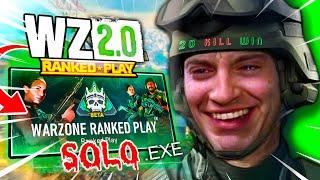 I Played WZ Ranked SOLO and came out a different man... (WZ Ranked 20 Kills!)