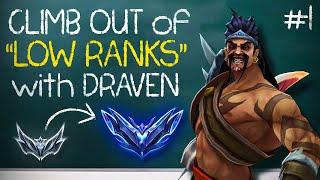 How to climb out of LOWER RANKS with DRAVEN - SEASON 14 GUIDE