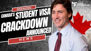 Canada Student Visa Crackdown | Canada Immigration 2024