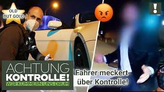 BMW-Fahrer regt sich über KONTROLLE auf!  Zu laut? |Old But Gold| Kabel Eins | Achtung Kontrolle