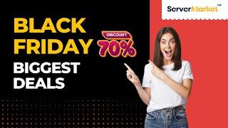 Biggest Price drop on Dedicated Server & VPS - Servermarket Black Friday Sale is awesome