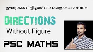 Direction/ ദിശ  / without figure / KPSC / CSEB / AS EASY MATHS