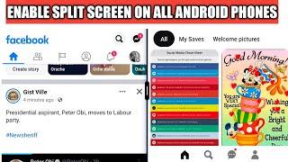 How to enable Split Screen on all Android Phones