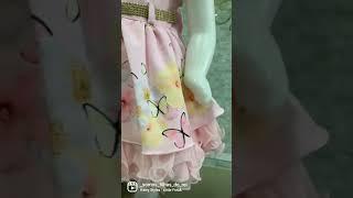 Vestido infantil rosa com borboletas #fly #infantil #explore #formatura #1k #shorts #vestidos #viral