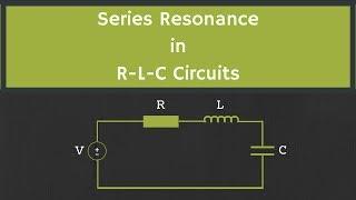 Series Resonance in RLC Circuit