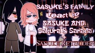 Sasuke's family react to Sasuke and Sakura+Sarada [JJHPUTCY] Gacha Club