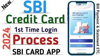 how to register sbi card mobile app by sbi credit card | SBI CARD APP ME Login kaise kare 2024 |