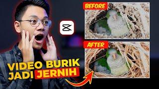 RAHASIA‼️ CARA MENGUBAH VIDEO MENJADI HD DI CAPCUT | tutorial menjernihkan video buram di android