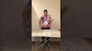 Детский массаж/Малыш 7месяцев/Ползание на четвереньках/Упражнения с грудничком