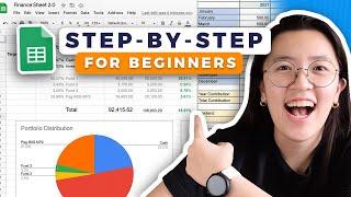  How to Track Expenses & Investments in Google Sheets 2021 / Easy Step-by-Step Spreadsheet Tutorial