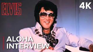 Elvis Presley - Elvis Talks '72 Aloha TV Interview Clip 4K Remastered | Sept 4, 1972 | Las Vegas, NV
