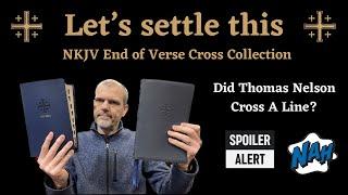 The Jerusalem Cross Kerfuffle - NKJV End of Verse Reference