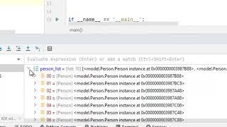 Debug and Inspect Python variables using PyCharm