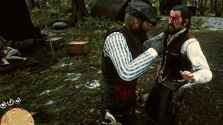 Arthur Hits Dutch   RARE MOMENTS  Red Dead Redemption 2