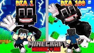 100 DIAS sobrevivendo com o CARTOON CAT - MINECRAFT HARDCORE