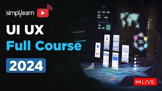 UI UX Design Full Course | UI UX Design Tutorial | UI UX Design Tools | UI UX projects | Simplilearn