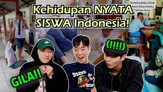 [REAKSI KOREA] Momen GILA SISWA INDONDONESIA | SMA INDONESIA, TIKTOK