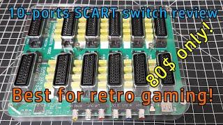 Automatic 10 ports SCART switch review
