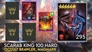 Scarab King 100 Hard - Occult Brawler, Magnarr | Raid Shadow Legends Guide