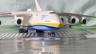 Massive AN-225 take off - Antonov pt.1 airport stop motion animation (with sounds)